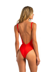 Camille One Piece Crimson