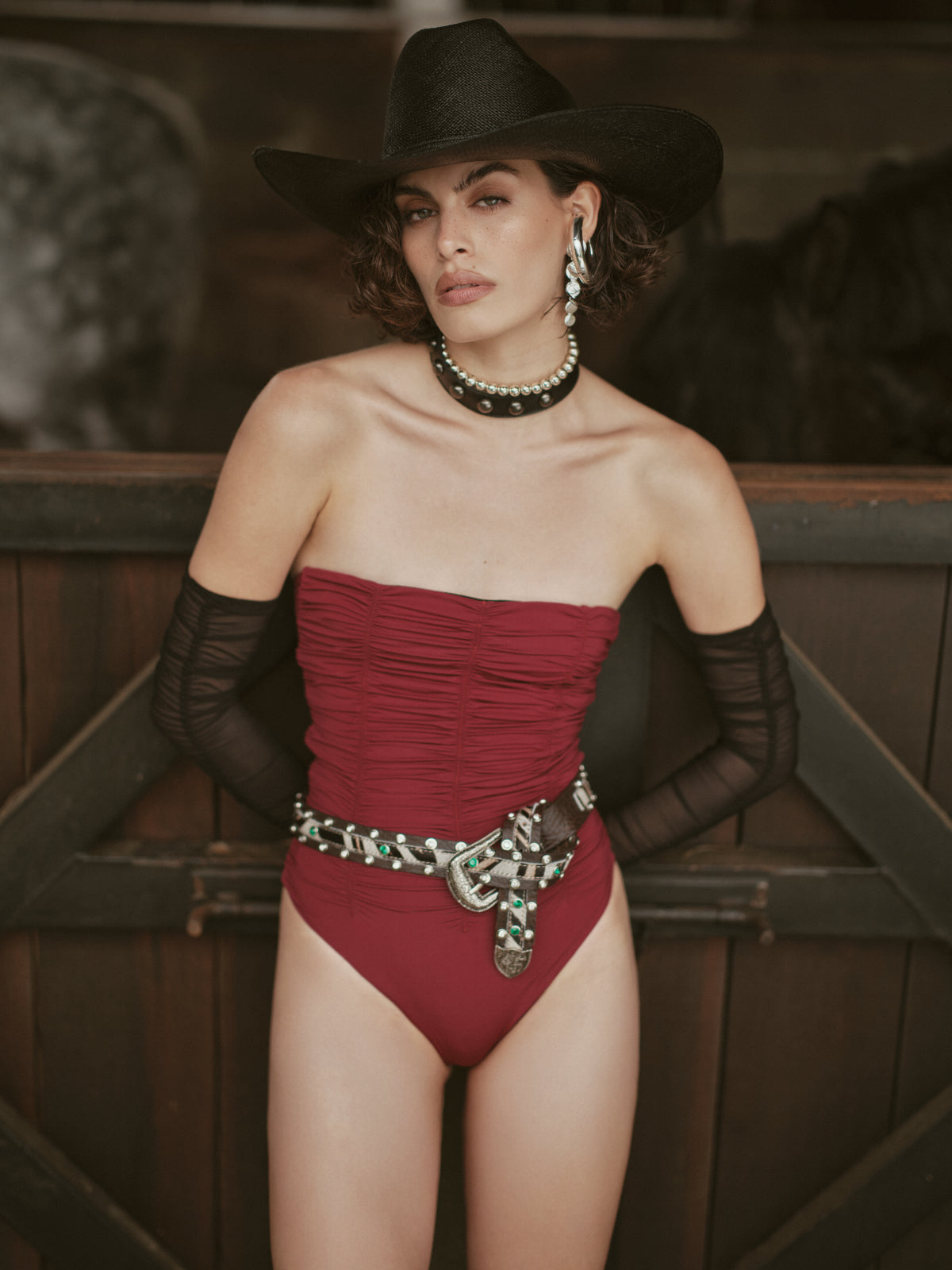 Florencia One Piece Merlot